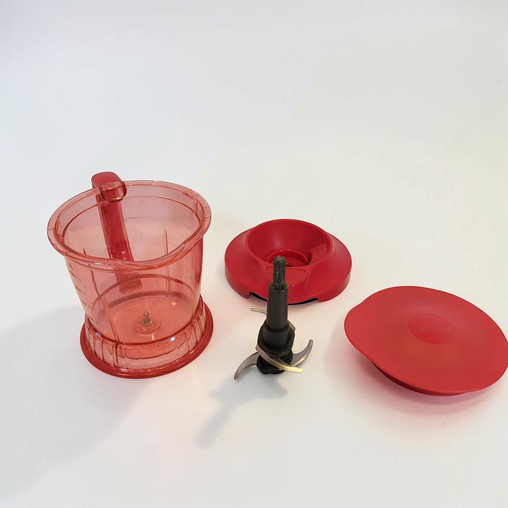 Ninja Storm Food Processor Replacement Pitcher Blade Lid QB751QR 30 Red 450W
